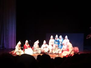 sorry not a good photo, but the women's group from Morocco